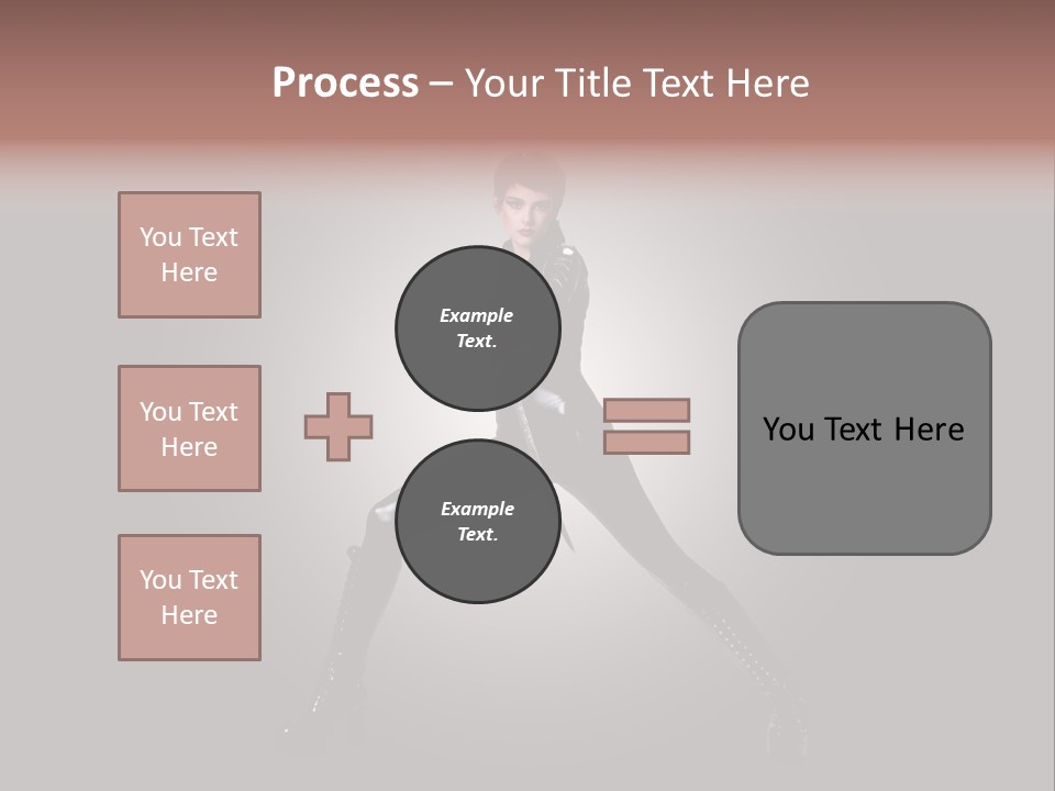 People Ninja Bodysuit PowerPoint Template