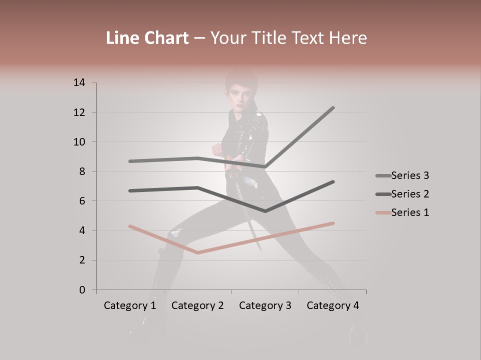 People Ninja Bodysuit PowerPoint Template