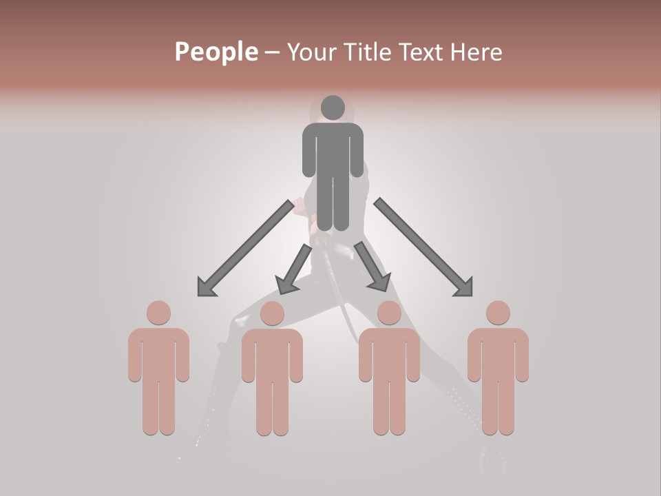 People Ninja Bodysuit PowerPoint Template