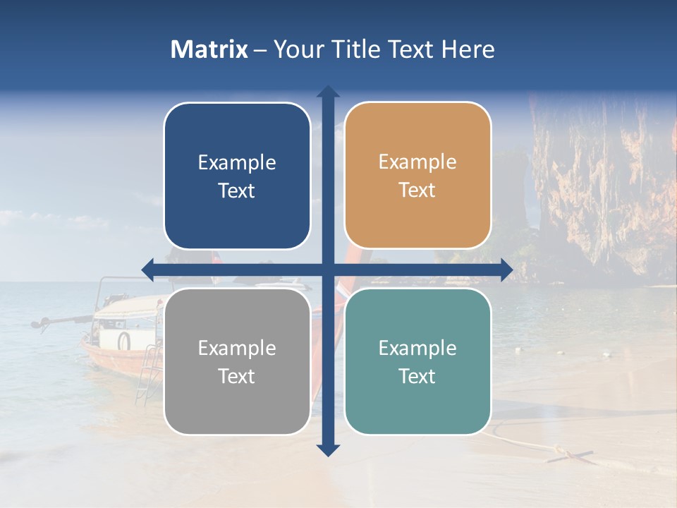 Thailand Coastline Vacations PowerPoint Template