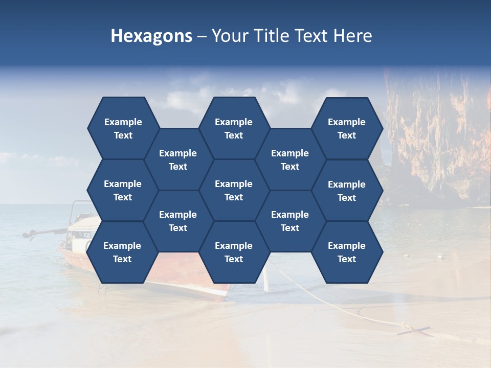 Thailand Coastline Vacations PowerPoint Template