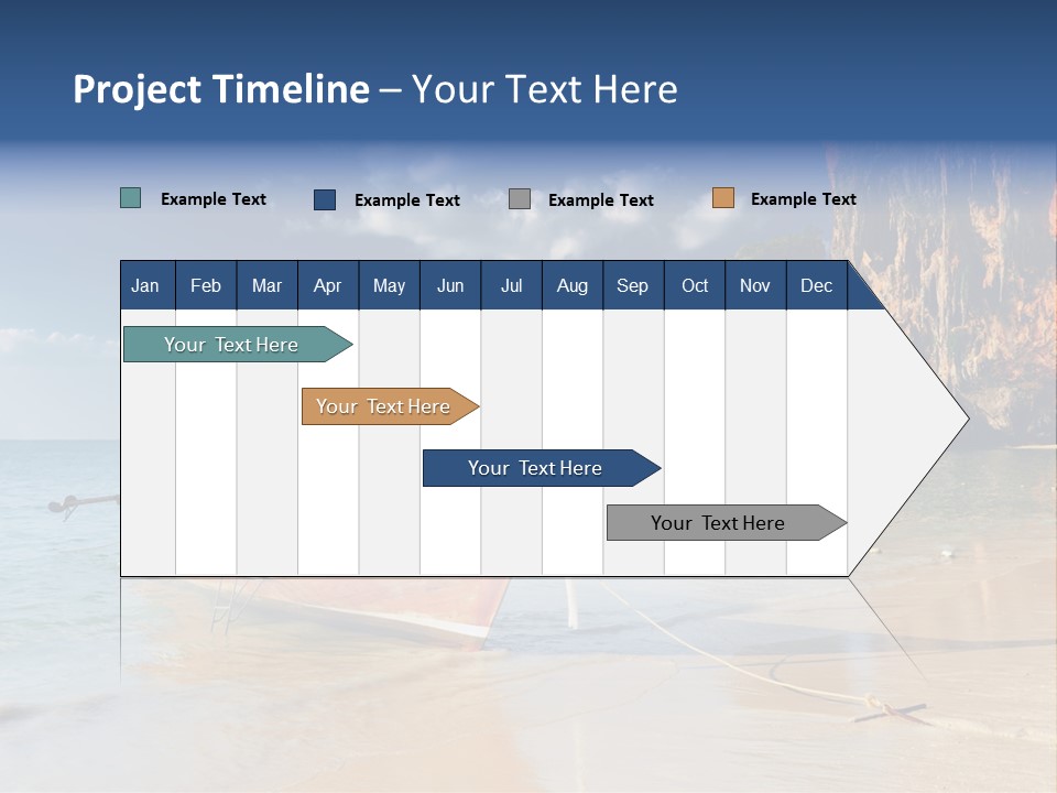 Thailand Coastline Vacations PowerPoint Template