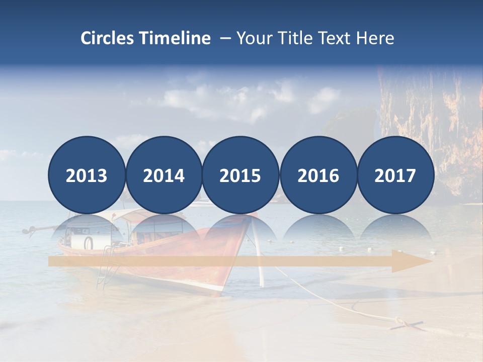 Thailand Coastline Vacations PowerPoint Template