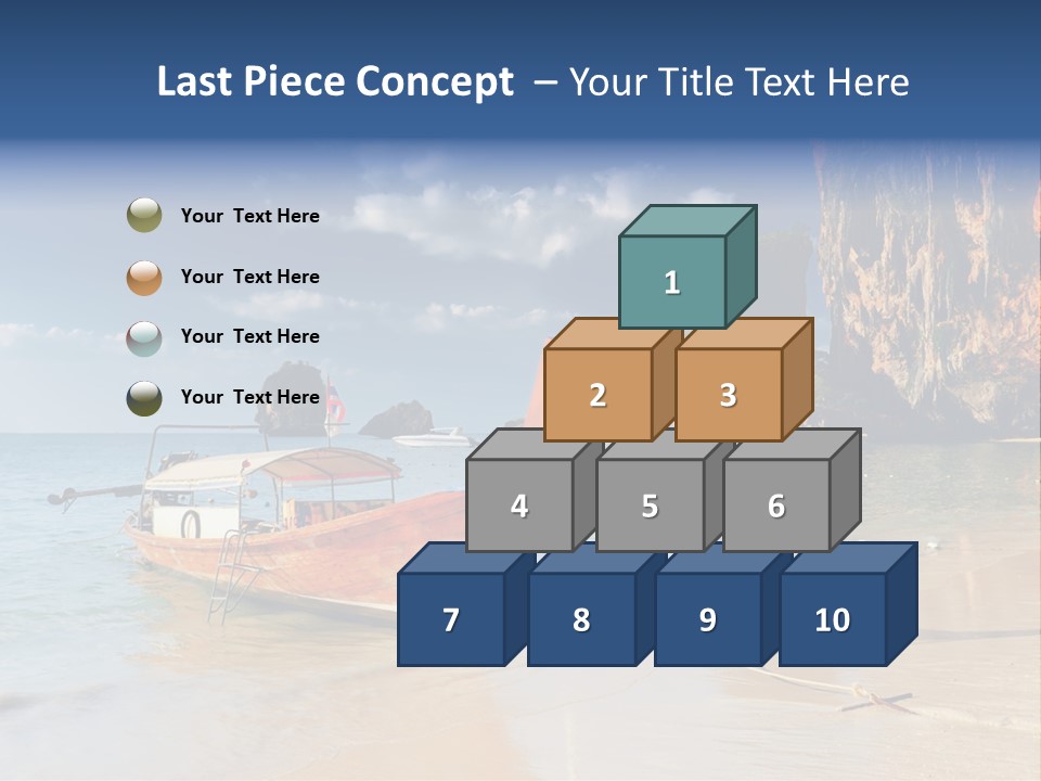 Thailand Coastline Vacations PowerPoint Template