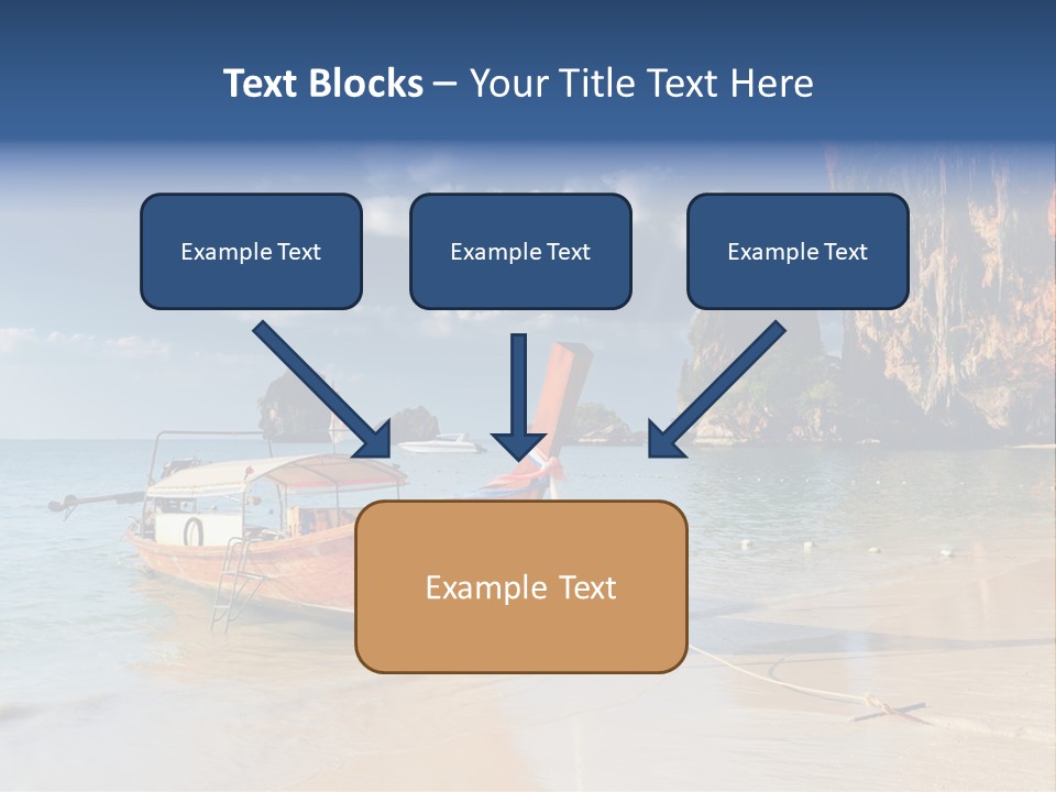 Thailand Coastline Vacations PowerPoint Template