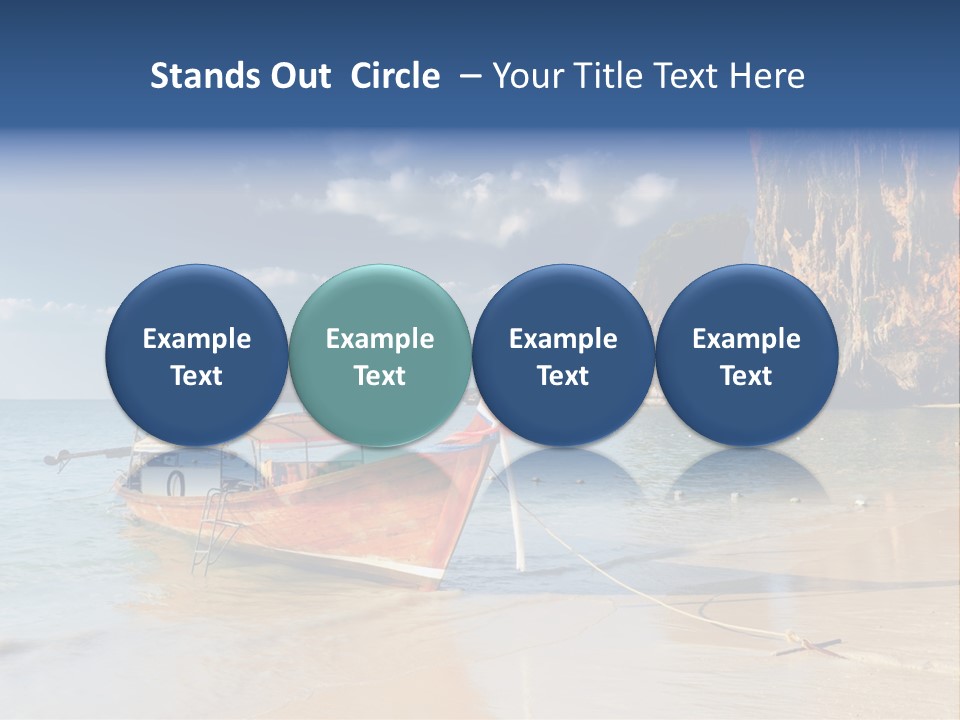 Thailand Coastline Vacations PowerPoint Template