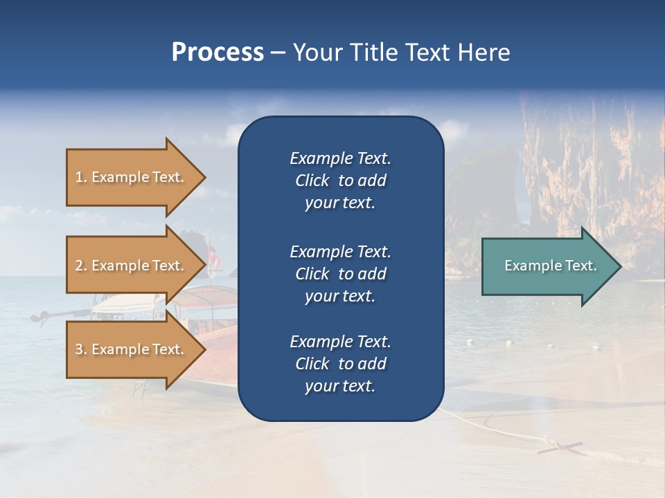 Thailand Coastline Vacations PowerPoint Template