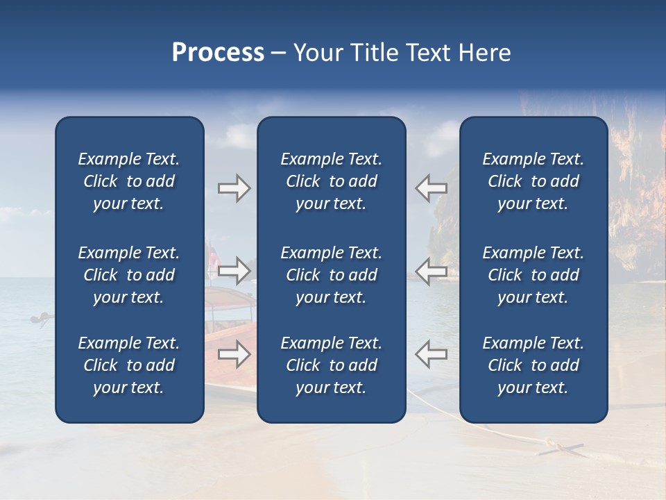 Thailand Coastline Vacations PowerPoint Template