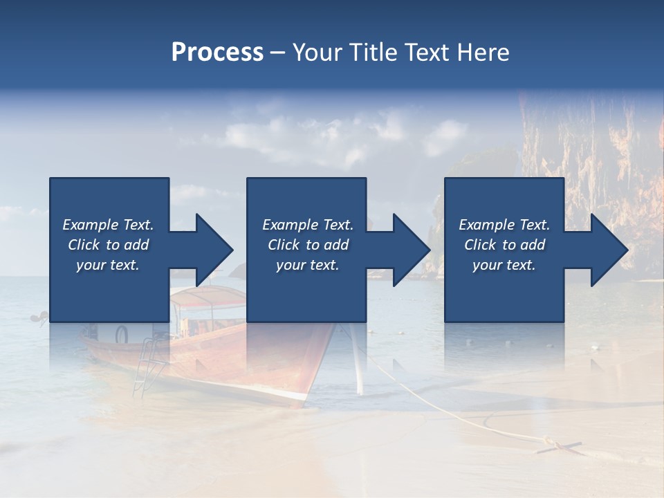 Thailand Coastline Vacations PowerPoint Template