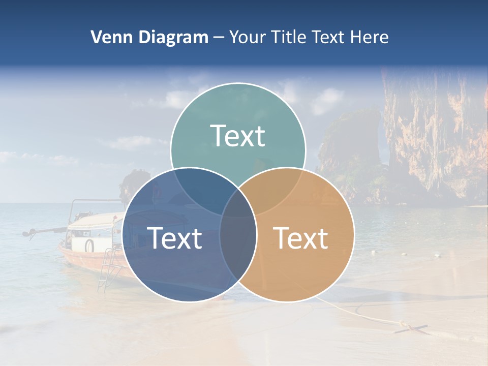 Thailand Coastline Vacations PowerPoint Template