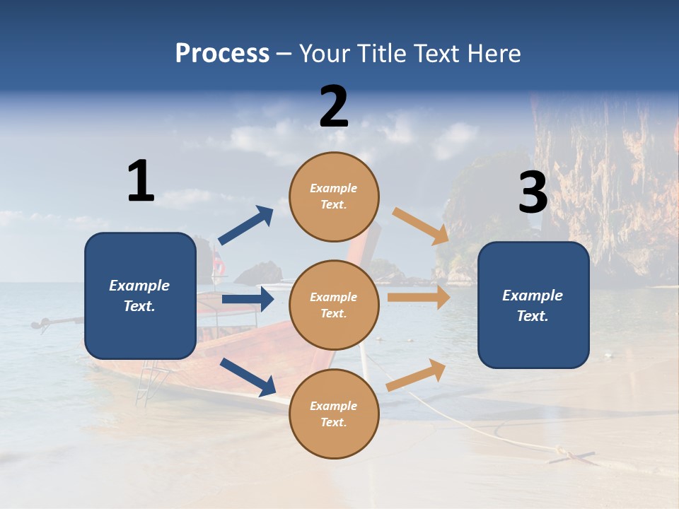 Thailand Coastline Vacations PowerPoint Template