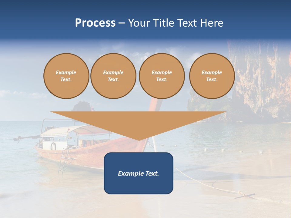 Thailand Coastline Vacations PowerPoint Template