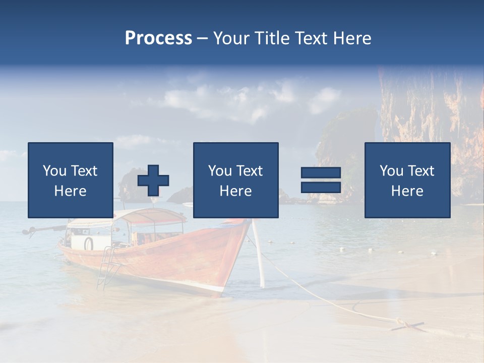Thailand Coastline Vacations PowerPoint Template