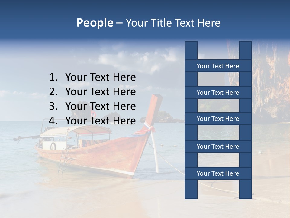 Thailand Coastline Vacations PowerPoint Template
