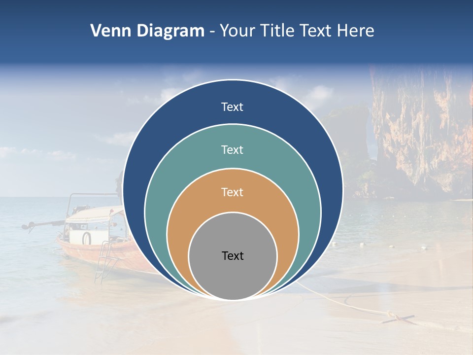 Thailand Coastline Vacations PowerPoint Template