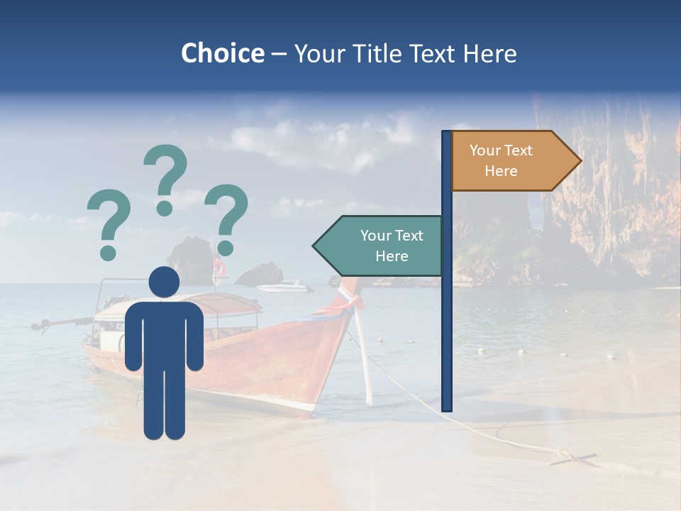 Thailand Coastline Vacations PowerPoint Template