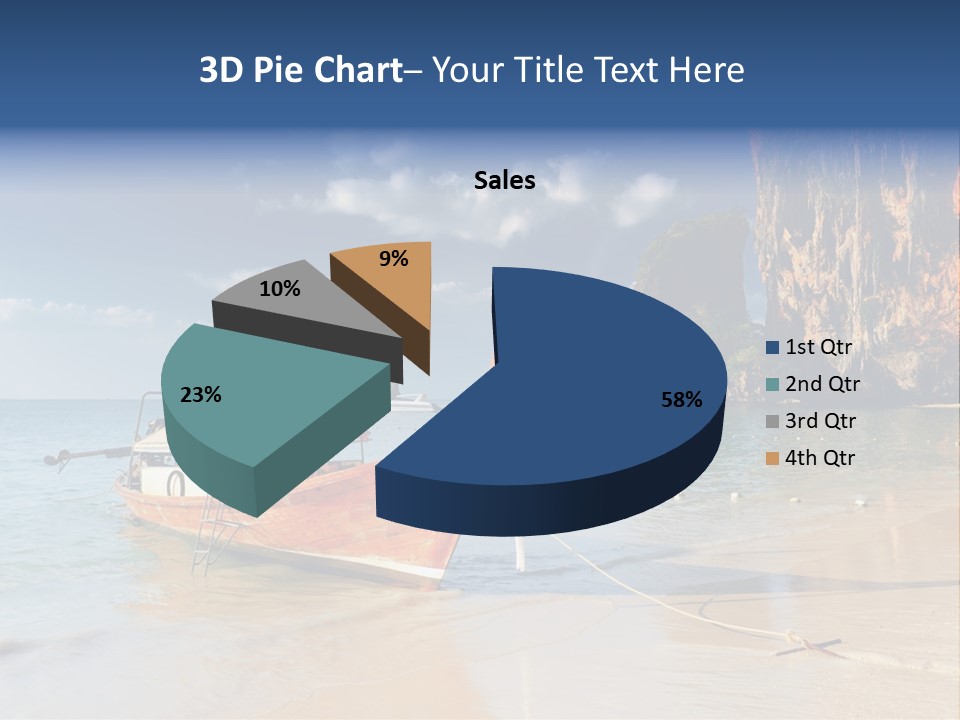 Thailand Coastline Vacations PowerPoint Template