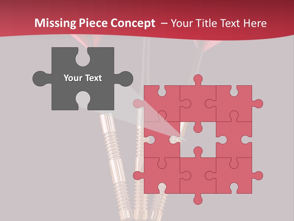 Precision Hit Straight PowerPoint Template