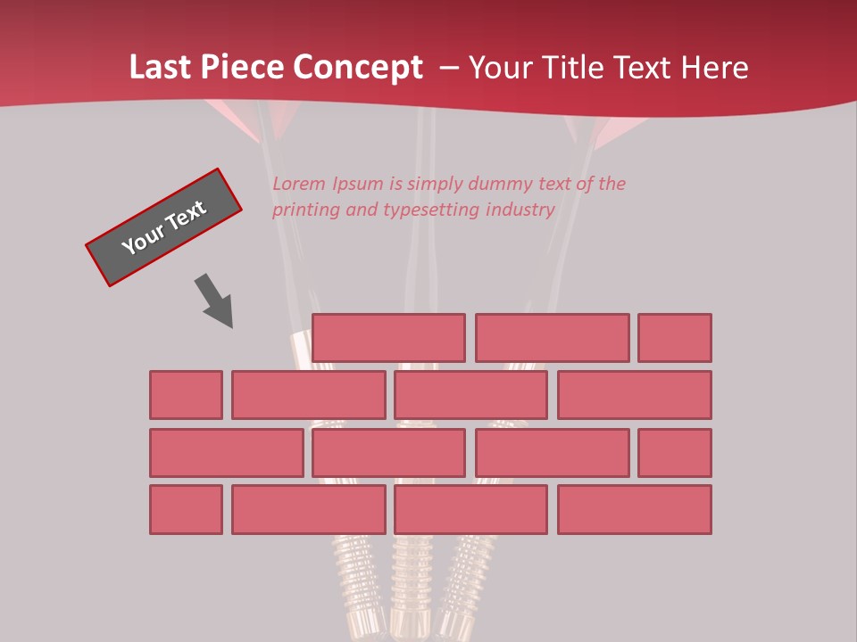 Precision Hit Straight PowerPoint Template