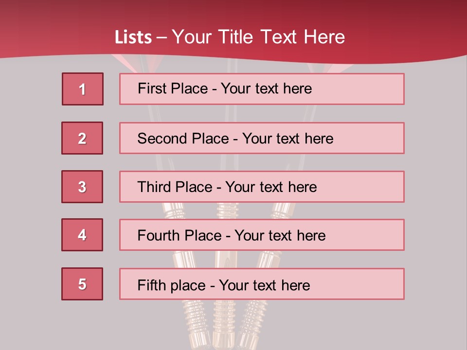 Precision Hit Straight PowerPoint Template
