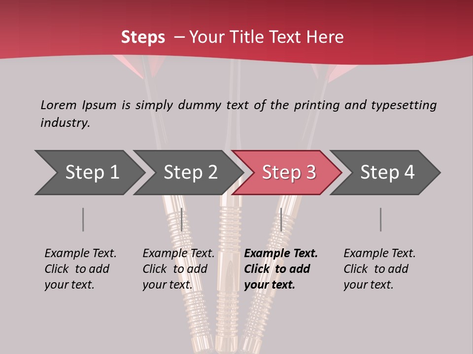 Precision Hit Straight PowerPoint Template