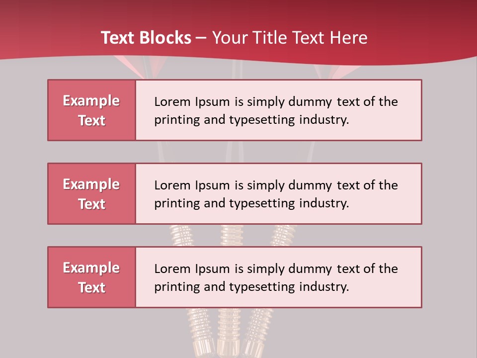 Precision Hit Straight PowerPoint Template