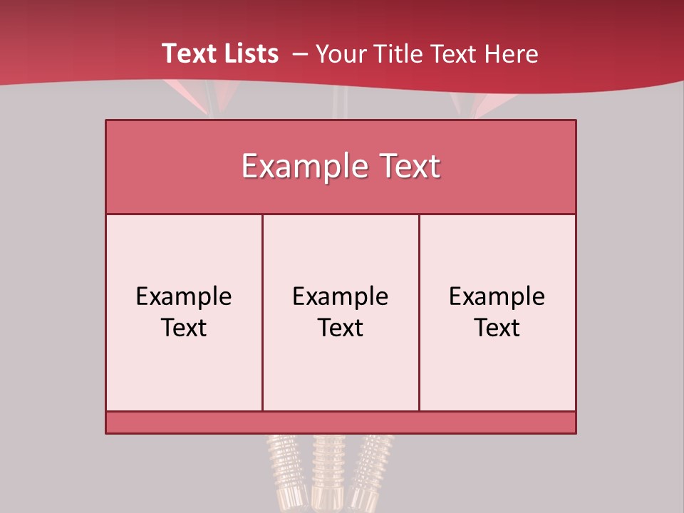 Precision Hit Straight PowerPoint Template