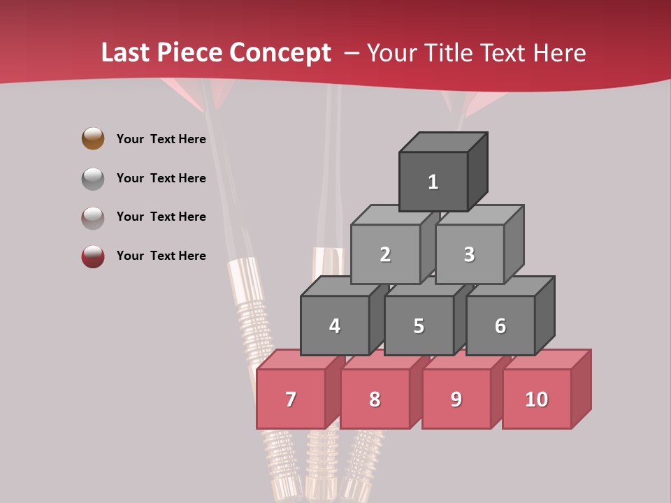 Precision Hit Straight PowerPoint Template