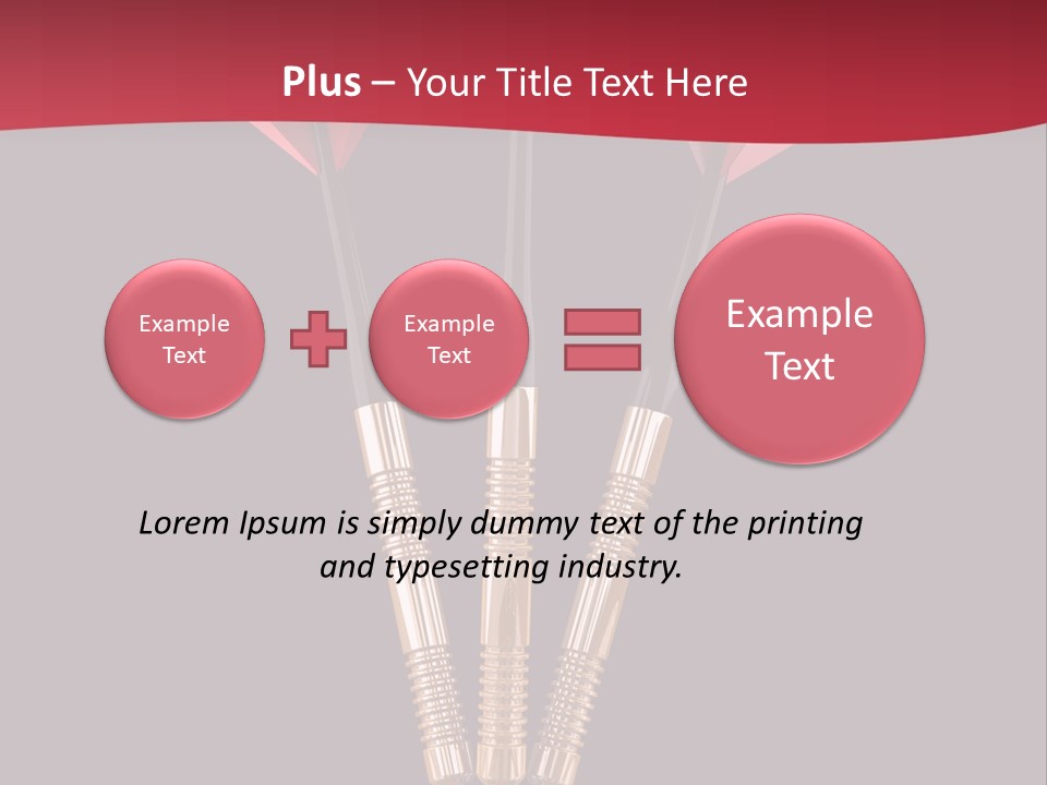 Precision Hit Straight PowerPoint Template