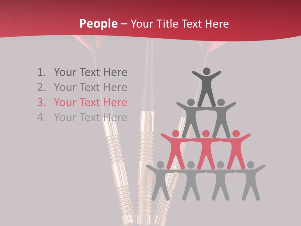 Precision Hit Straight PowerPoint Template