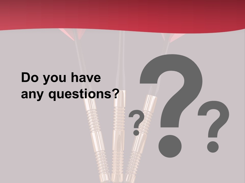 Precision Hit Straight PowerPoint Template