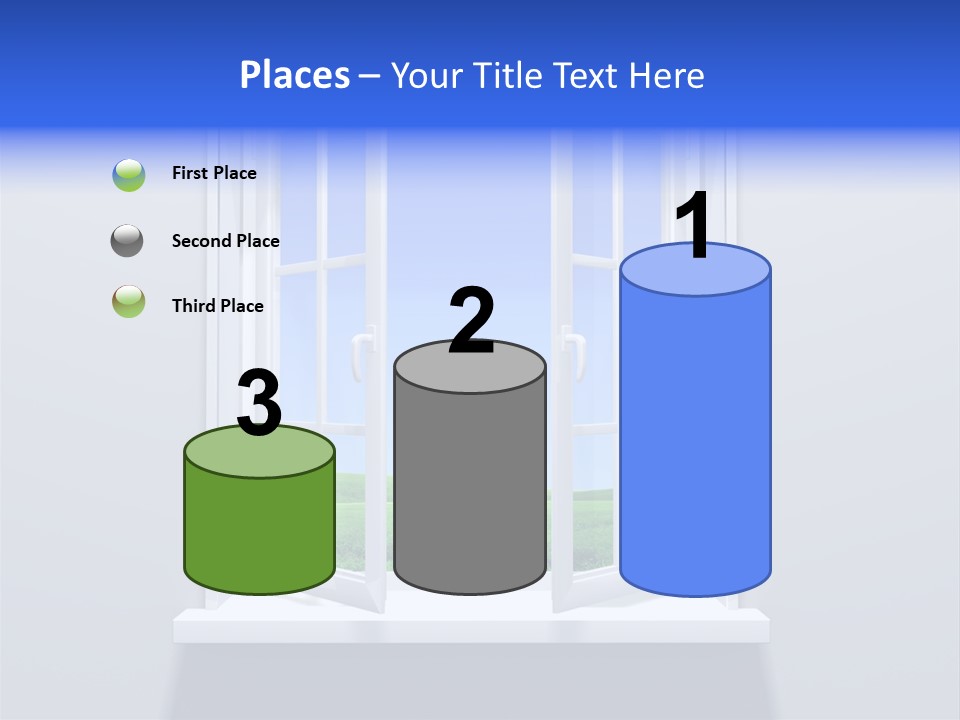 Sky Home Open PowerPoint Template