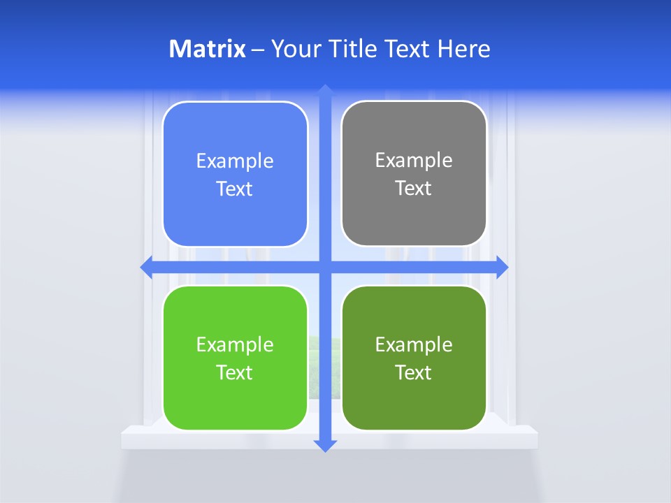 Sky Home Open PowerPoint Template