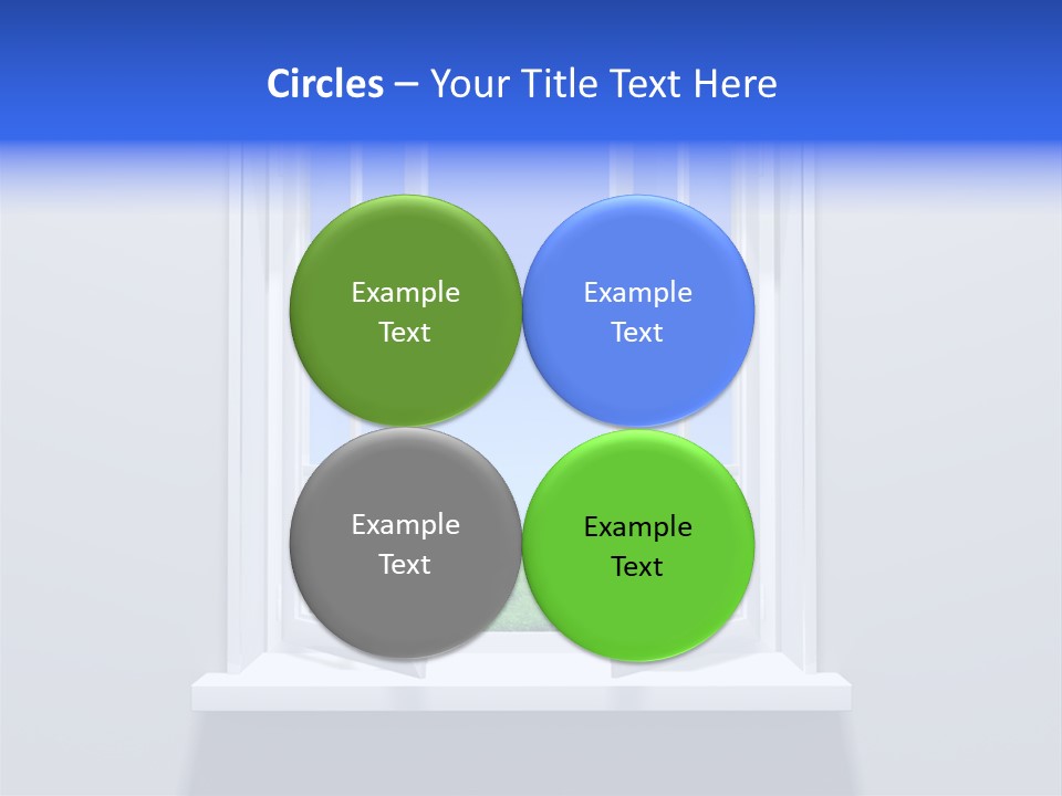 Sky Home Open PowerPoint Template