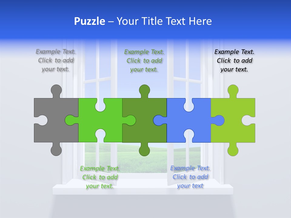 Sky Home Open PowerPoint Template