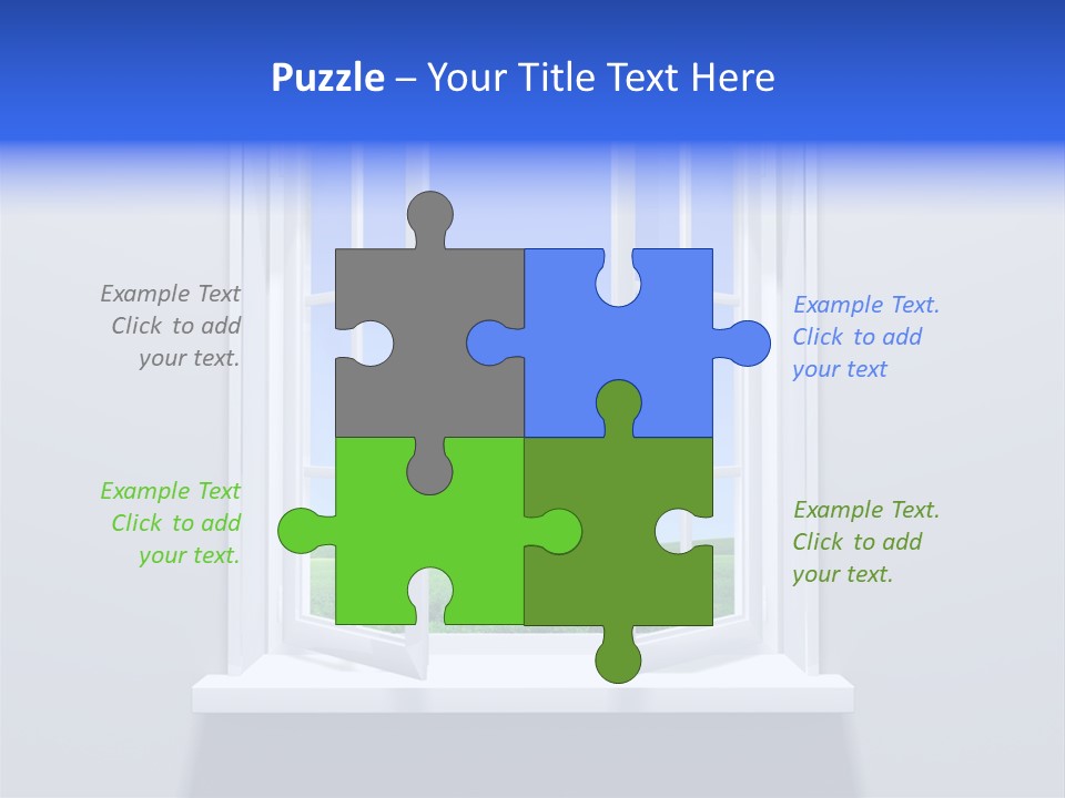 Sky Home Open PowerPoint Template