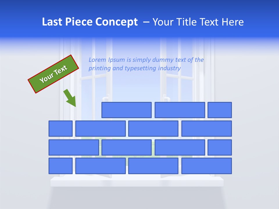 Sky Home Open PowerPoint Template