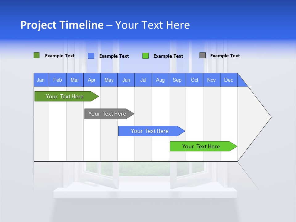 Sky Home Open PowerPoint Template