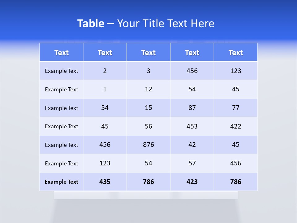 Sky Home Open PowerPoint Template