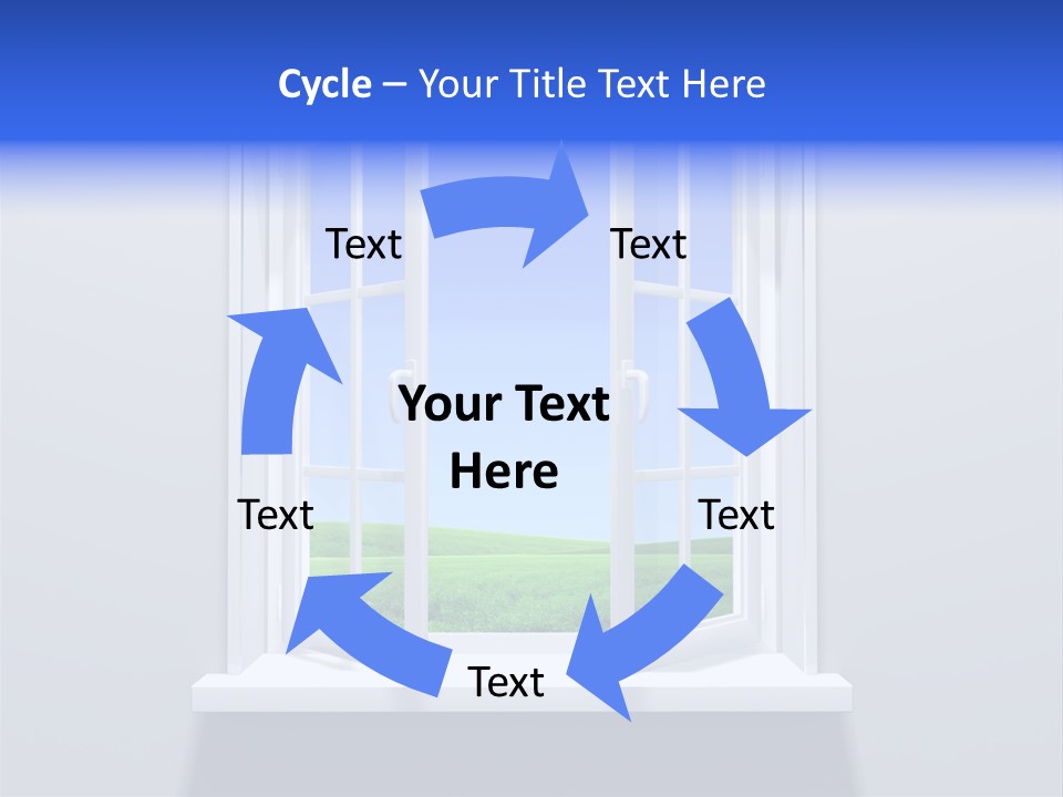 Sky Home Open PowerPoint Template