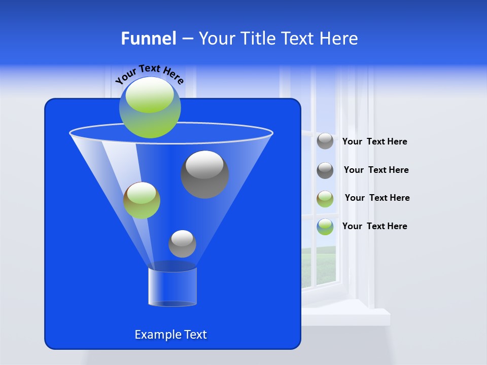Sky Home Open PowerPoint Template