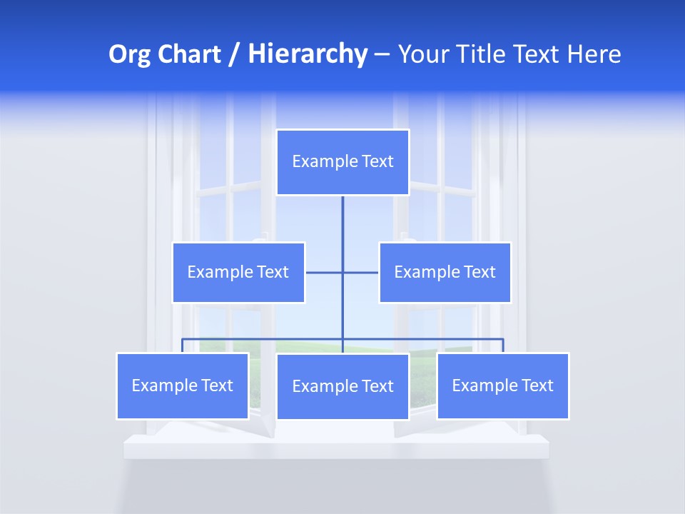 Sky Home Open PowerPoint Template