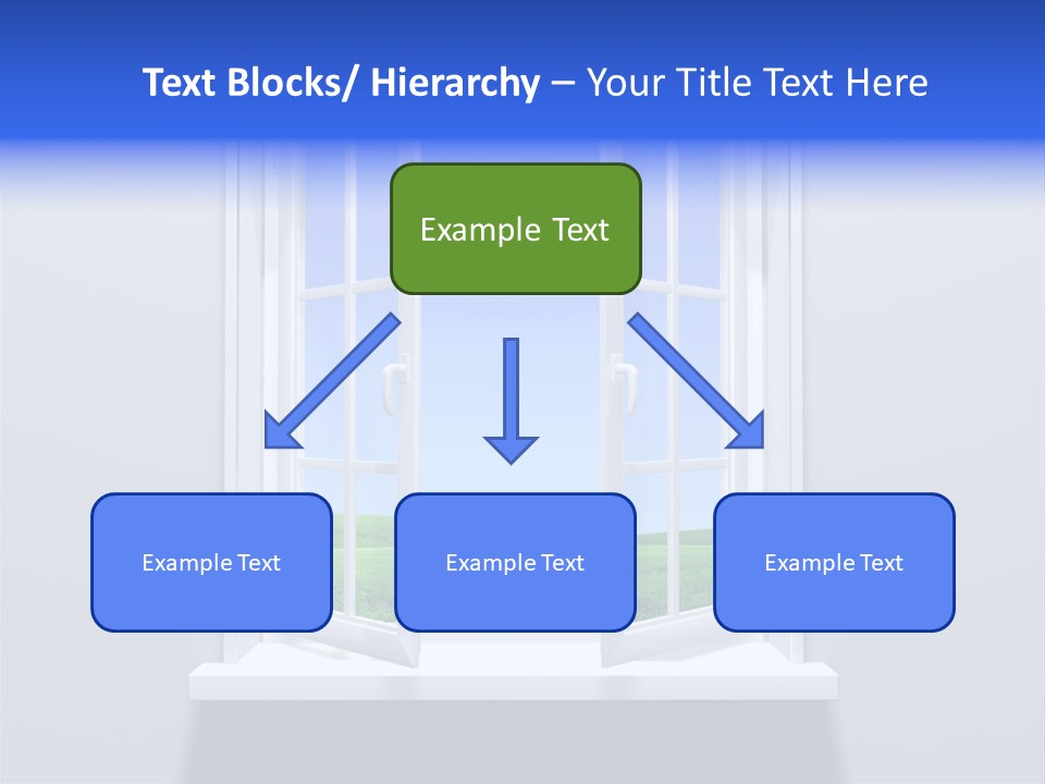 Sky Home Open PowerPoint Template