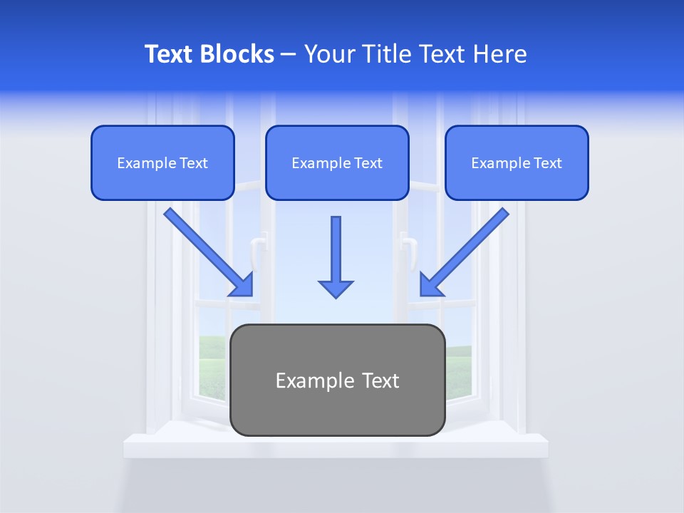 Sky Home Open PowerPoint Template