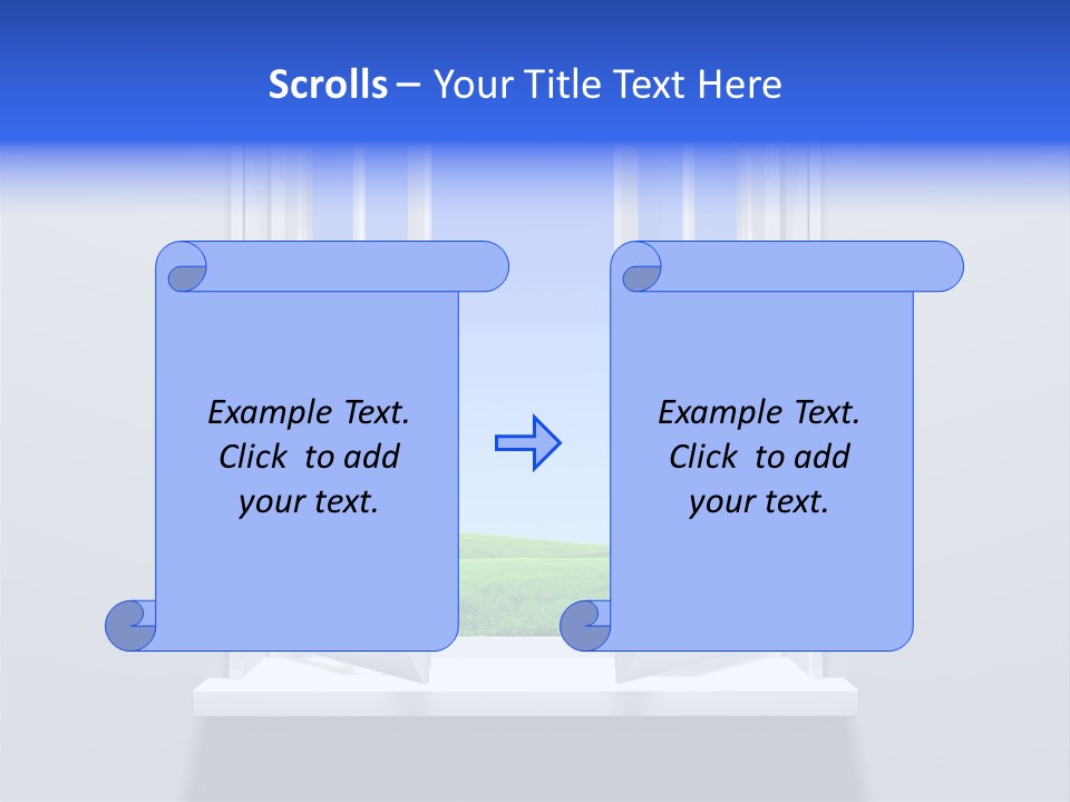 Sky Home Open PowerPoint Template