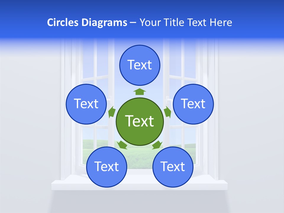 Sky Home Open PowerPoint Template