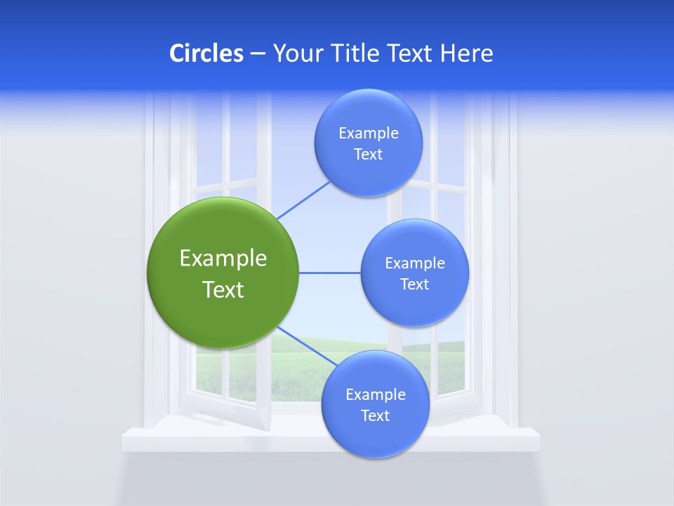 Sky Home Open PowerPoint Template