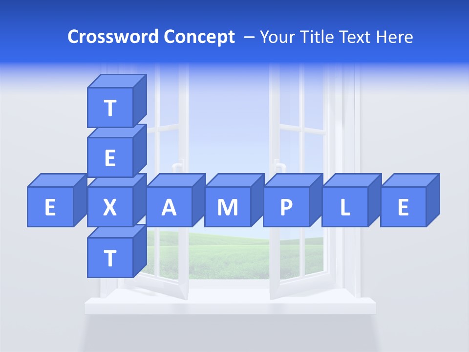 Sky Home Open PowerPoint Template