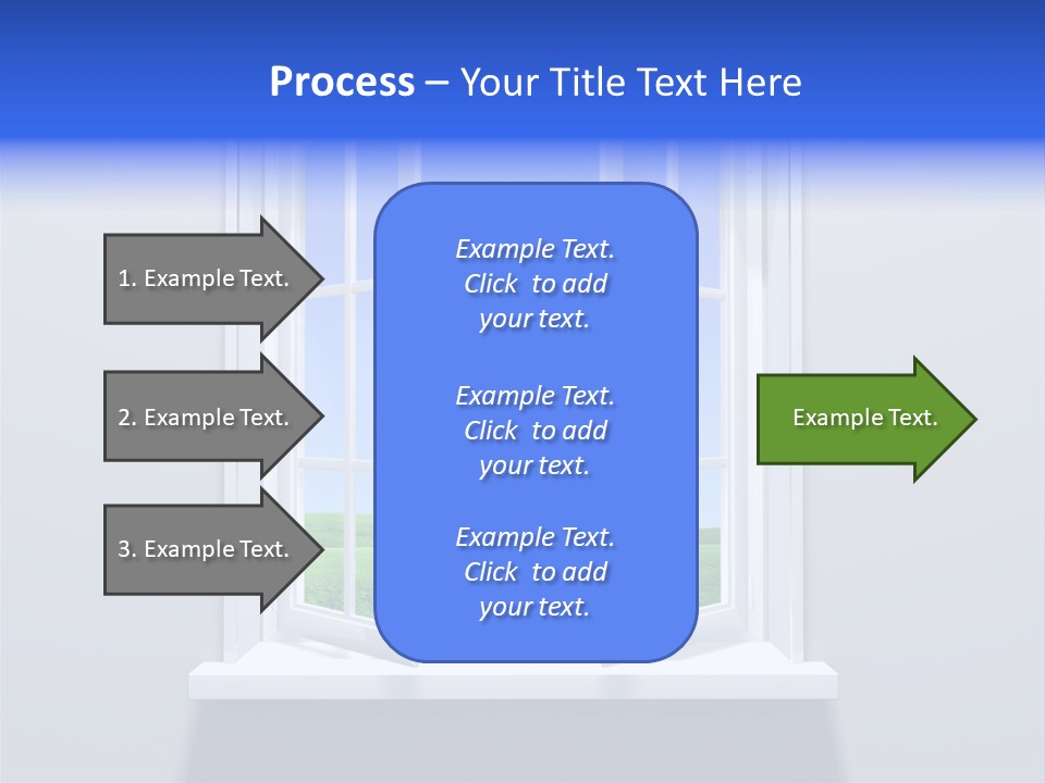 Sky Home Open PowerPoint Template