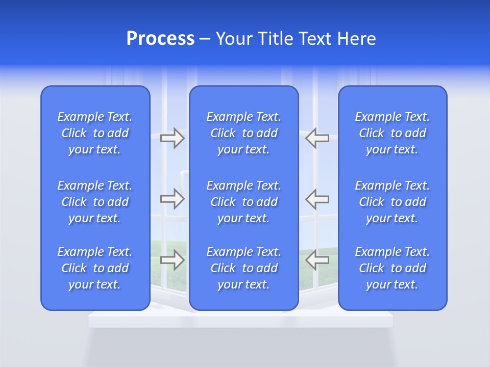 Sky Home Open PowerPoint Template